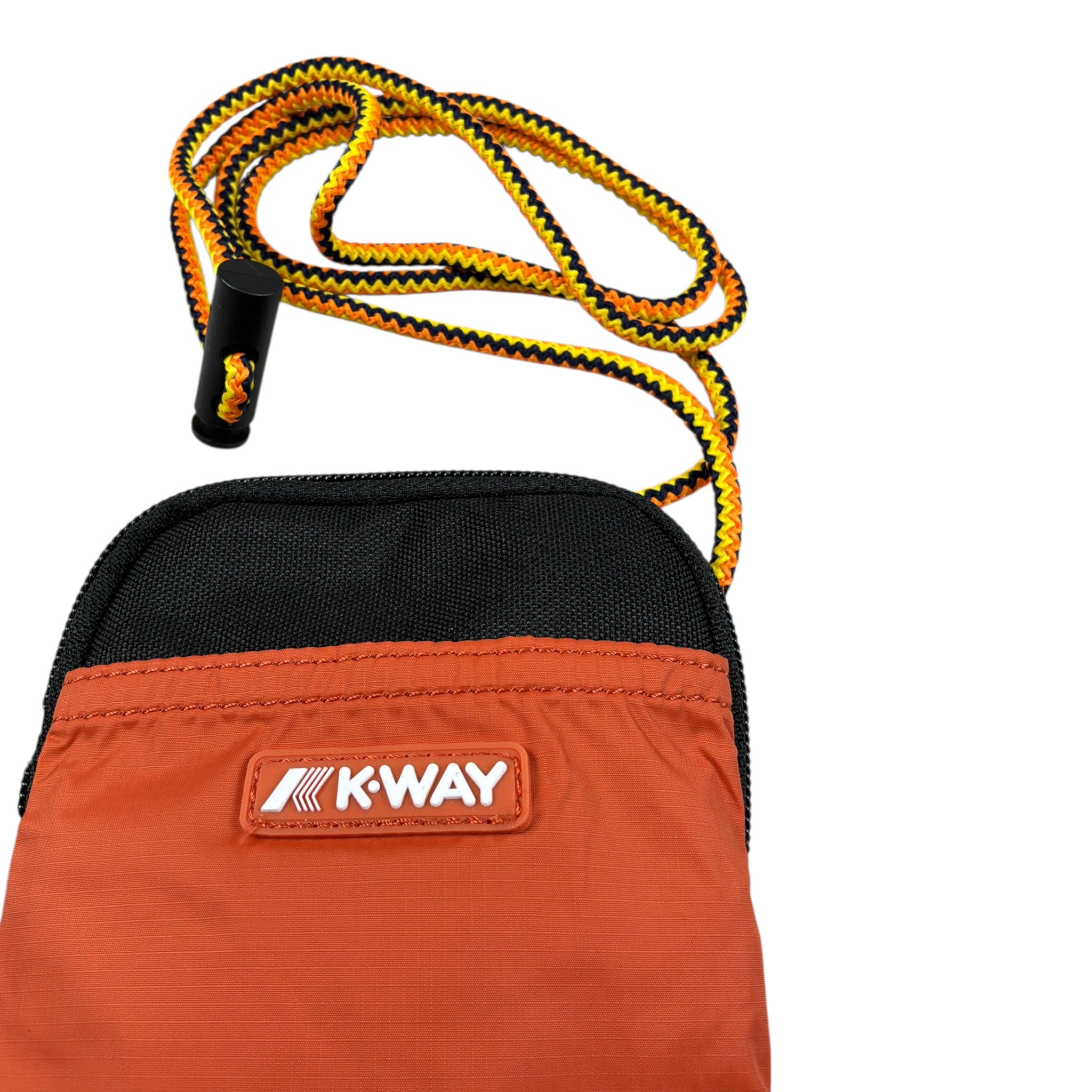 K-Way Borsello tinta unita con Tracolla Arancione per Bambino K3112VW ARANCIONE K-WAY 