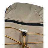 K-Way Zaino tinta unita con Logo Verde per Bambino K4112YW VERDE K-WAY 