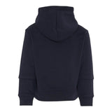 K-Way Felpa Chiusa con Cappuccio tinta unita Blu per Bambino K41325W BLU K-WAY 