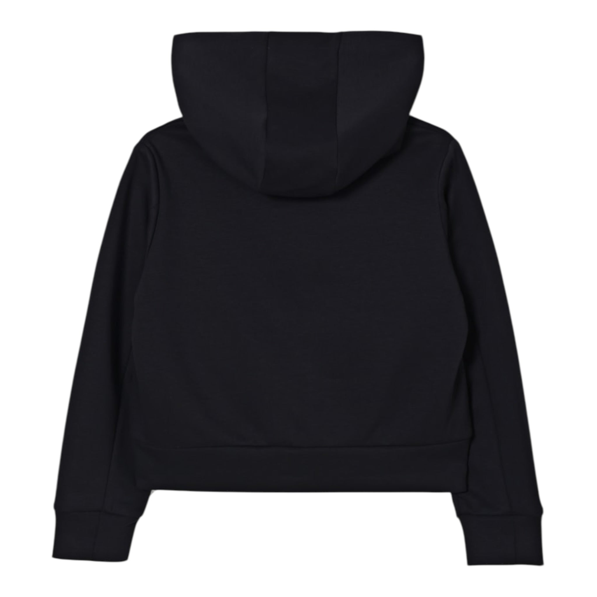 K-Way Felpa con Zip E Cappuccio tinta unita Nero per Bambina K41365WX NERO K-WAY 