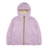 K-Way Giubbino tinta unita Foderato con Zip E Cappuccio Lilla per Neonata K4137WWANXXX LILLA K-WAY 