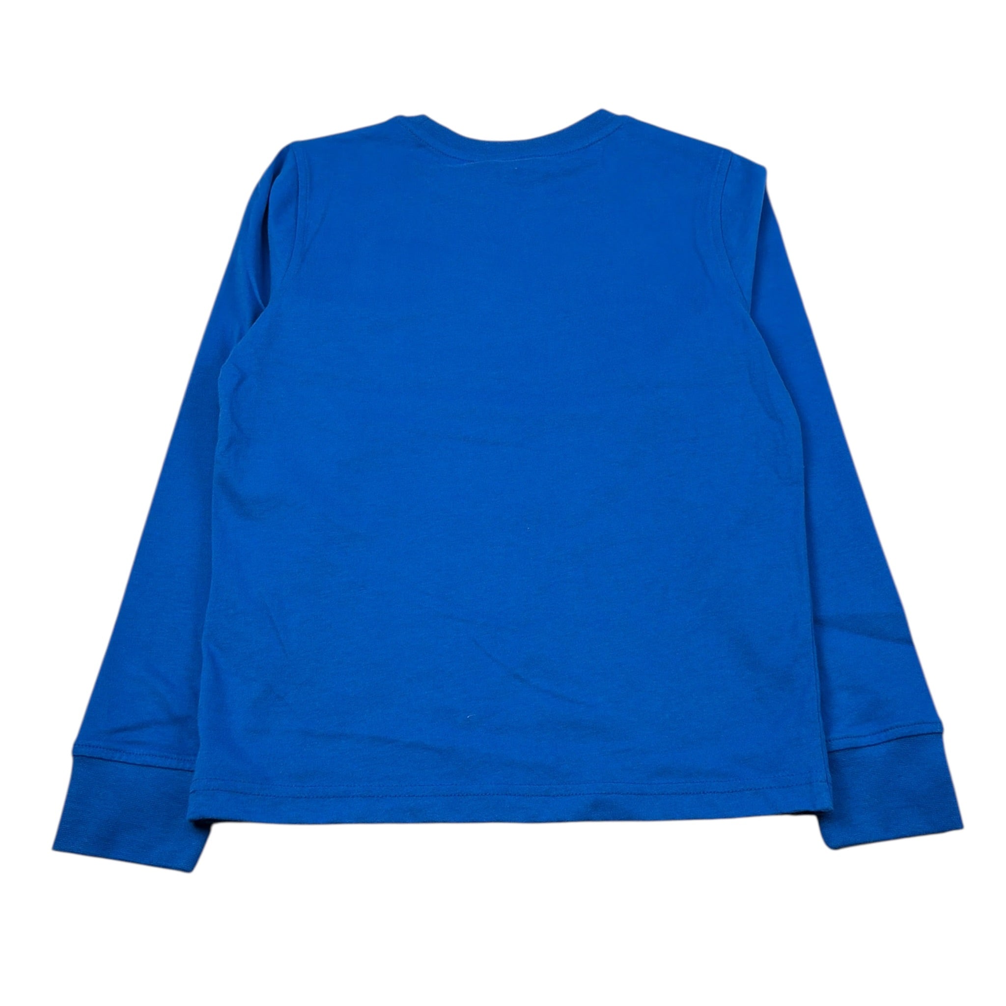 K-Way Shirt Girocollo tinta unita con Stampa Cobalto per Bambino K4146KW COBALTO K-WAY 