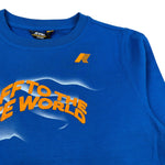 K-Way Shirt Girocollo tinta unita con Stampa Cobalto per Bambino K4146KW COBALTO K-WAY 