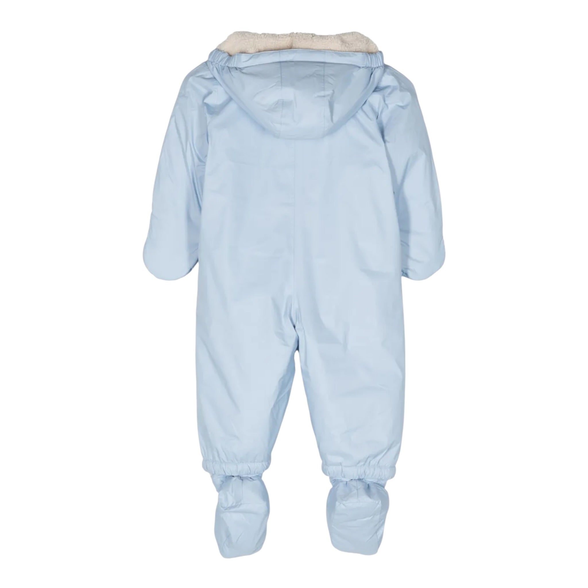 K-Way Eskimo tinta unita con Cappuccio Azzurro per Neonato K51218W AZZURRO K-WAY 