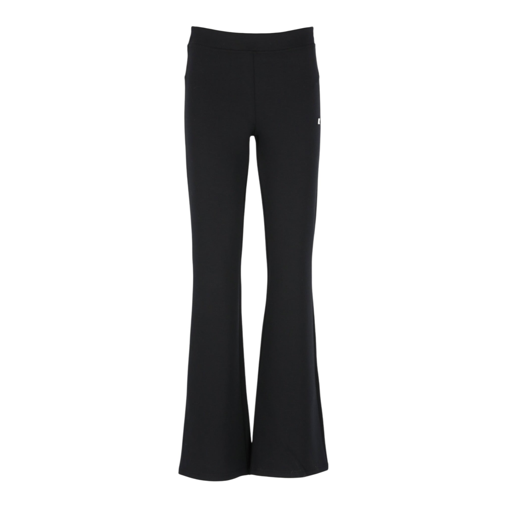 K-Way Pantalone tinta unita Modello Zampa Nero per Bambina K5122JWX NERO K-WAY 