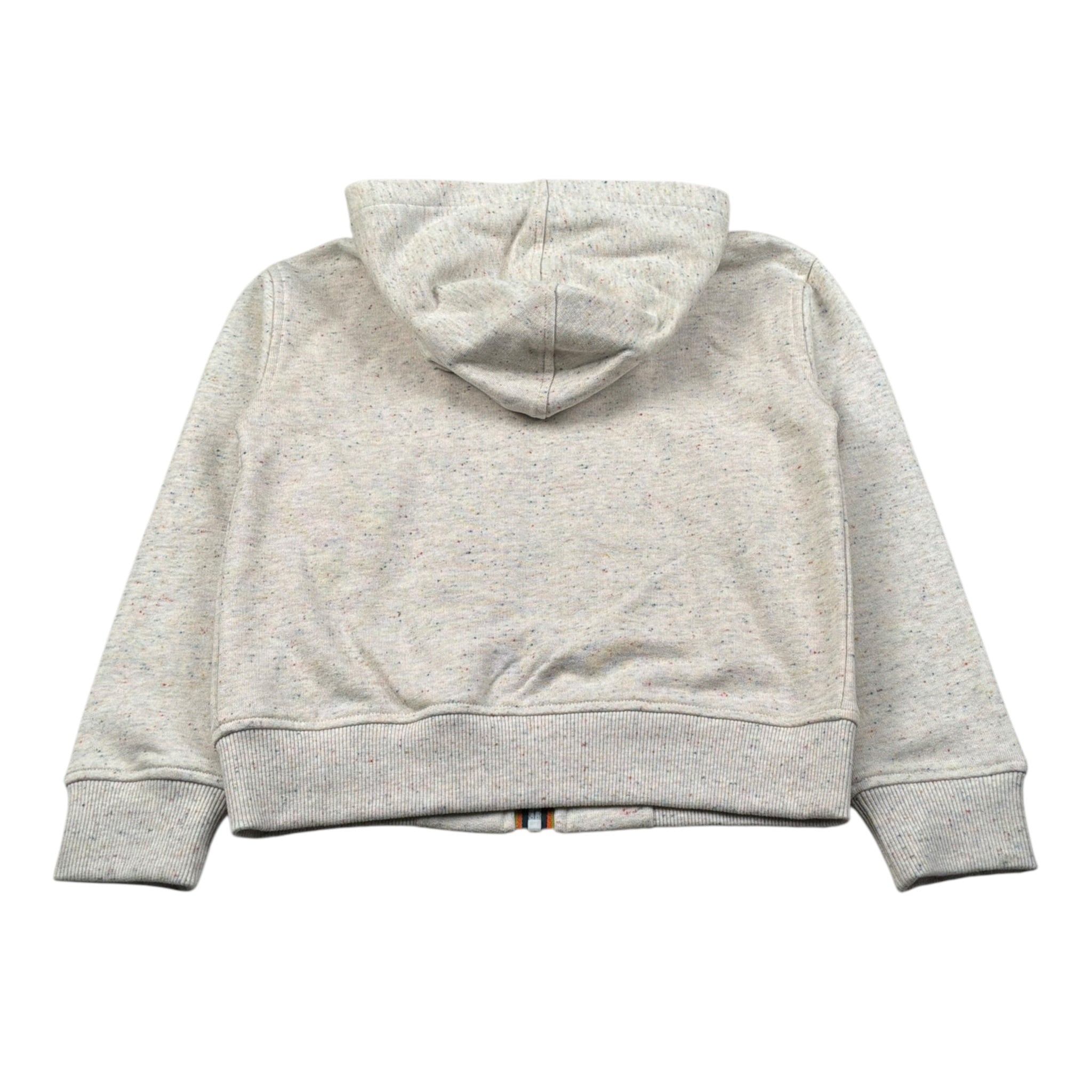K-Way Felpa con Zip E Cappuccio tinta unita Beige per Bambino K51323W BEIGE K-WAY 