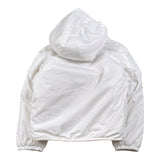 K-Way Giubbino tinta unita con Cappuccio In Contrasto Bianco per Bambina K61157WJ BIANCO K-WAY 