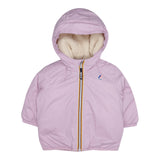 K-Way Giubbino tinta unita con Cappuccio Lilla per Neonata K6115FWAN LILLA K-WAY 