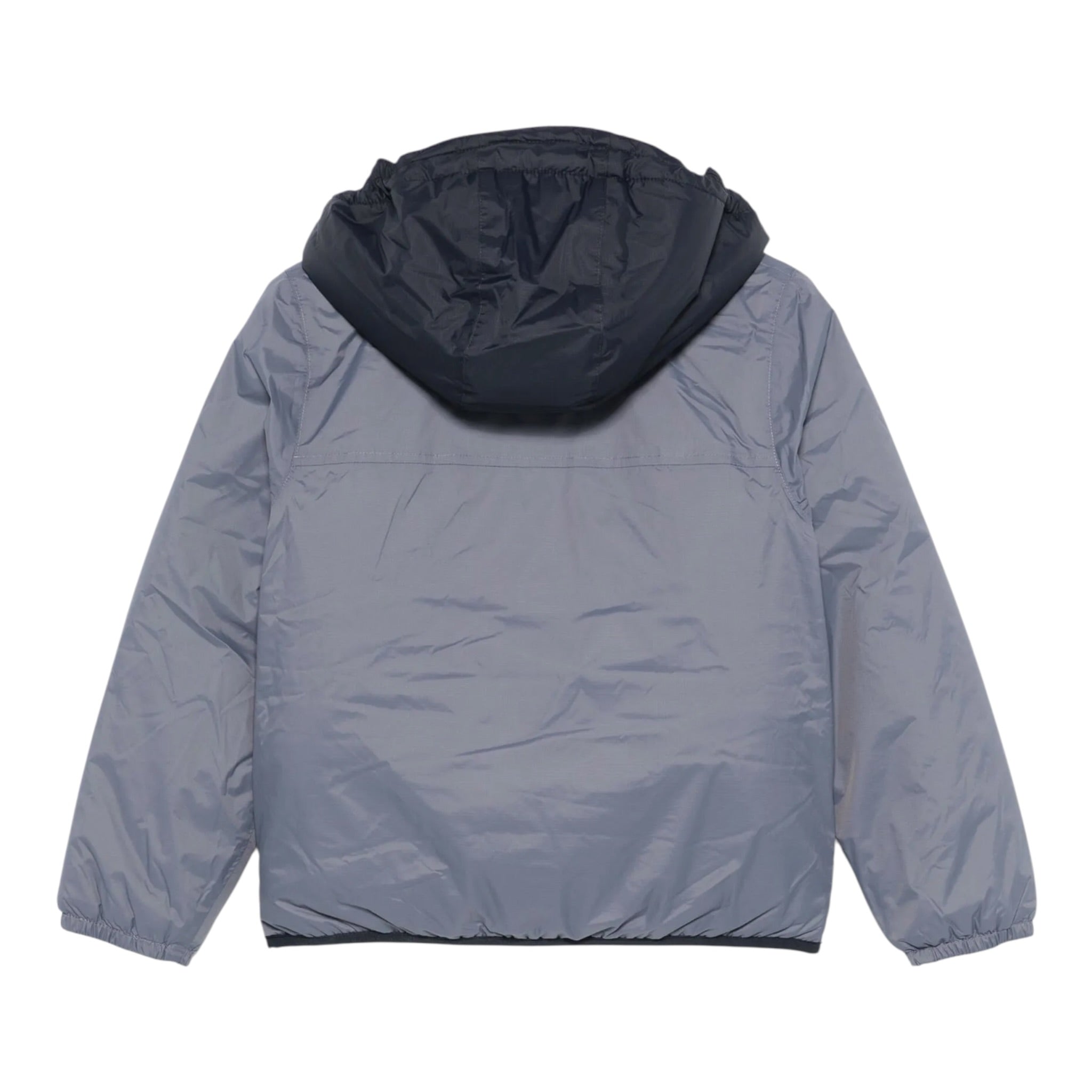 K-Way Giubbino Bicolore con Cappuccio Blu per Bambino K6115FW BLU K-WAY 