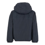 K-Way Giubbino tinta unita con Cappuccio Nero per Bambino K6115FWO NERO K-WAY 