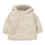 K-Way Giubbino tinta unita con Cappuccio E Zip Panna per Neonata K6116ZW PANNA K-WAY 