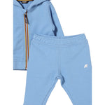 K-Way Completo 2 Pezzi Felpa-Pantaloni Azzurro per Neonato K6123VW AZZURRO K-WAY 