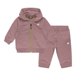 K-Way Completo 2 Pezzi Felpa-Pantaloni Rosa per Neonata K6123VWX ROSA K-WAY 