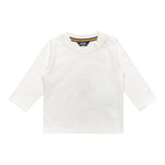 K-Way Shirt Girocollo tinta unita con Stampa Bianco per Neonata K6123WWX BIANCO K-WAY 