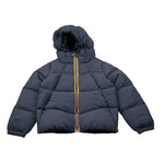 K-Way Giubbino tinta unita con Cappuccio Blu per Bambino K6135NW BLU K-WAY 