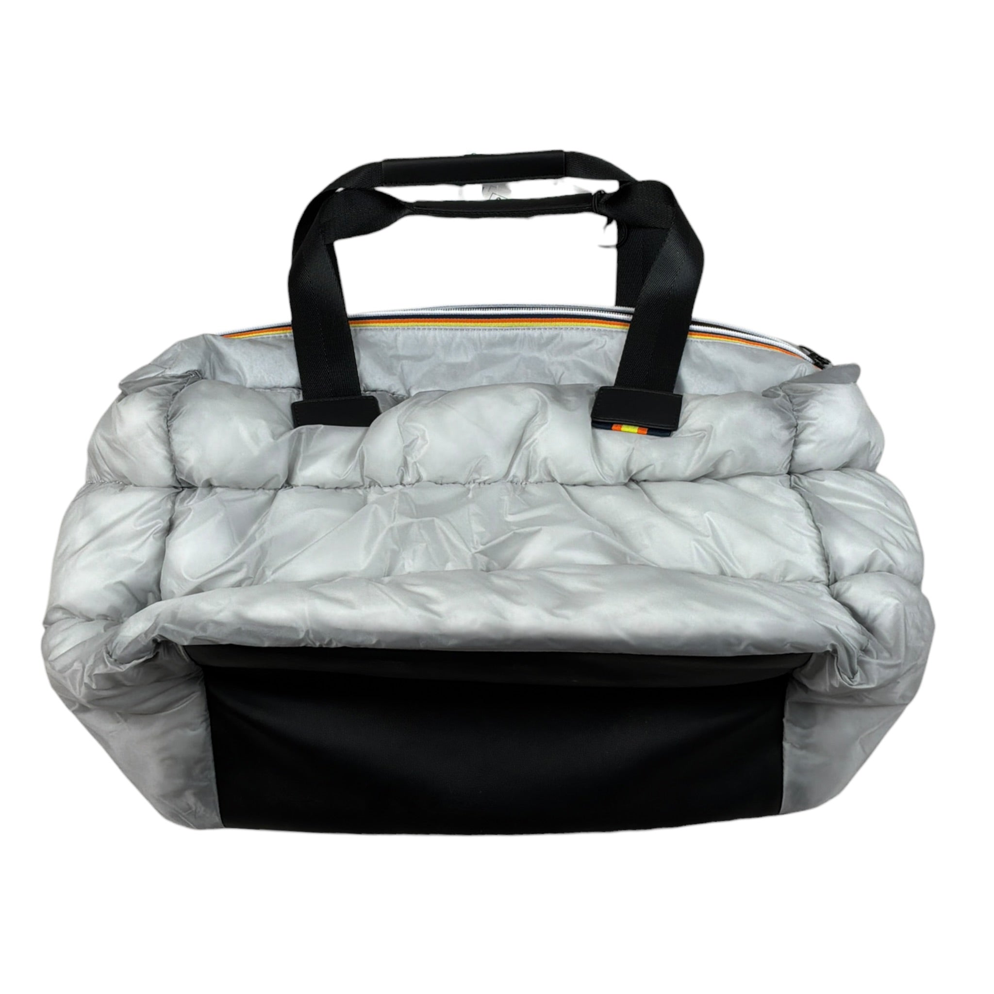 K-Way Borsa tinta unita con Logo Grigio per Bambina K6138JW GRIGIO K-WAY 