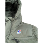 K-Way Giubbino tinta unita con Cappuccio Verde per Bambino K6141CWXX VERDE K-WAY 