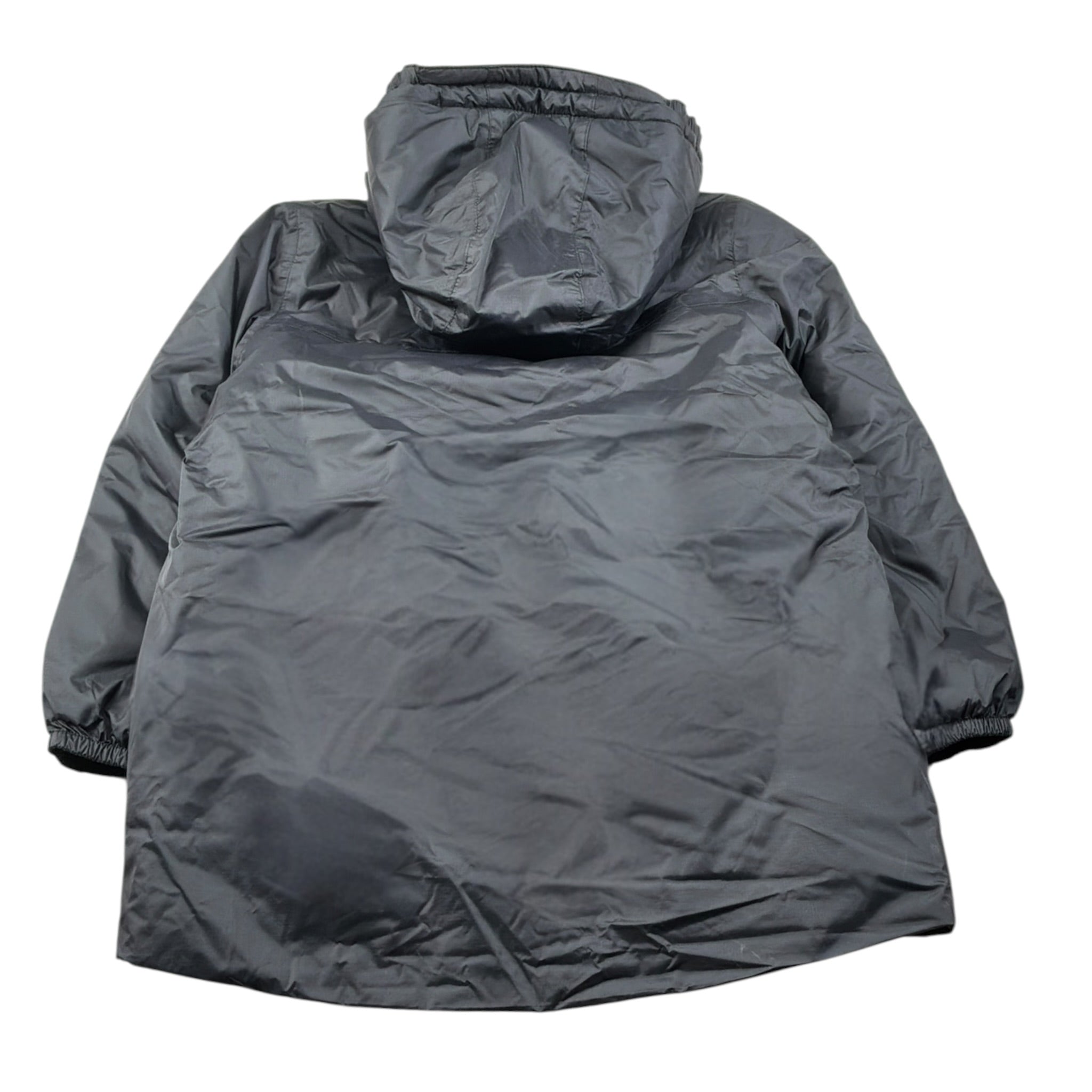 K-Way Giubbino tinta unita con Zip E Cappuccio Nero per Bambino K71219W NERO K-WAY 