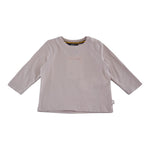 K-Way Shirt Girocollo tinta unita con Stampa Rosa per Neonata K7123WW ROSA K-WAY 