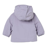 K-Way Giubbino Reversibile Bicolore con Zip E Cappuccio Lilla/Blu per Neonato K71338WXX LILLA/BLU K-WAY 
