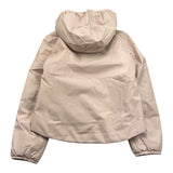 K-Way Giubbino Reversibile Bicolore con Zip E Cappuccio Rosa per Bambina K71339W ROSA K-WAY 