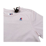 K-Way T-Shirt Girocollo tinta unita con Logo Rosa per Bambina K7133YW ROSA K-WAY 