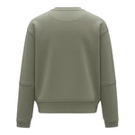 K-Way Felpa tinta unita Girocollo con Logo Beige per Bambino K7141TWXX BEIGE K-WAY 