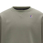 K-Way Felpa tinta unita Girocollo con Logo Beige per Bambino K7141TWXX BEIGE K-WAY 
