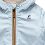 K-Way Giubbino tinta unita con Zip E Cappuccio Azzurro per Neonato K7142RWXXXXX AZZURRO K-WAY 