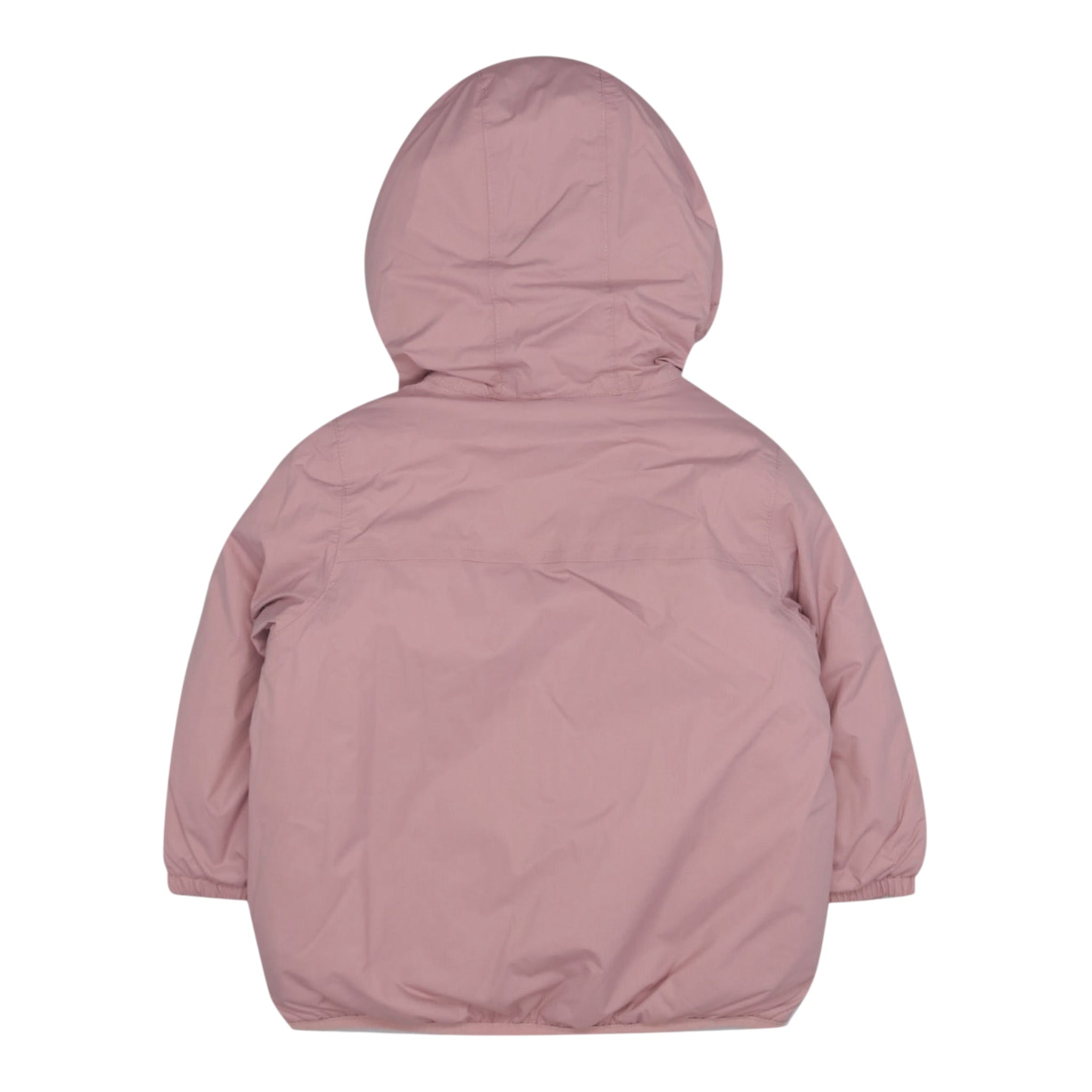 K-Way Giubbino tinta unita con Zip E Cappuccio Rosa per Neonata K7142RWXXXXXF ROSA K-WAY 