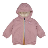 K-Way Giubbino tinta unita con Zip E Cappuccio Rosa per Neonata K7142RWXXXXXF ROSA K-WAY 