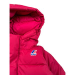 K-Way Giubbino tinta unita con Cappuccio Fuxia per Neonata K7142VWAX FUXIA K-WAY 