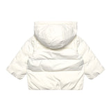 K-Way Giubbino tinta unita con Cappuccio Panna per Neonato K7142VW PANNA K-WAY 