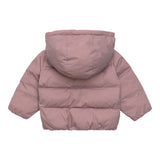 K-Way Giubbino tinta unita con Cappuccio Rosa per Neonata K7142VWXXX ROSA K-WAY 