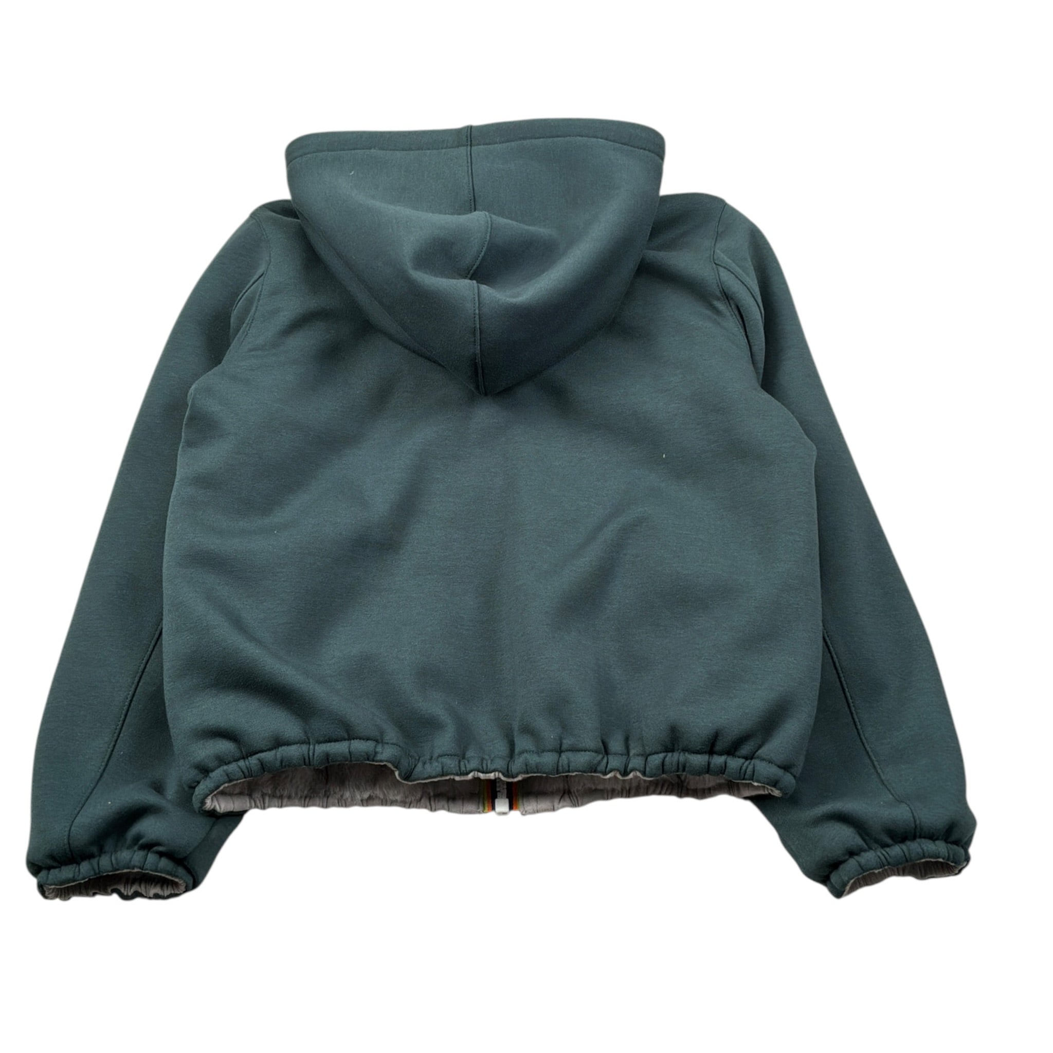 K-Way Giubbino Reversibile Bicolore Grigio/Verde per Bambino K8145EW GRIGIO/VERDE K-WAY 