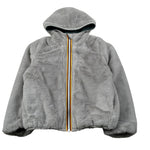 K-Way Giubbino Reversibile Bicolore Grigio/Verde per Bambino K8145EW GRIGIO/VERDE K-WAY 