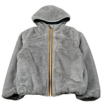 K-Way Giubbino Reversibile Bicolore Grigio/Verde per Bambino K8145EW GRIGIO/VERDE K-WAY 