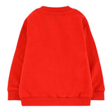 Moschino Abito Girocollo tinta unita con Logo Rosso per Neonata MDV0CVN ROSSO MOSCHINO 