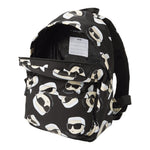Karl Lagerfeld Zaino tinta unita con Stampe Logo Nero per Bambina Z31037 NERO KARL LAGERFELD 