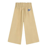Kenzo Pantalone tinta unita Modello A Palazzo Beige per Bambina K60540 BEIGE KENZO 