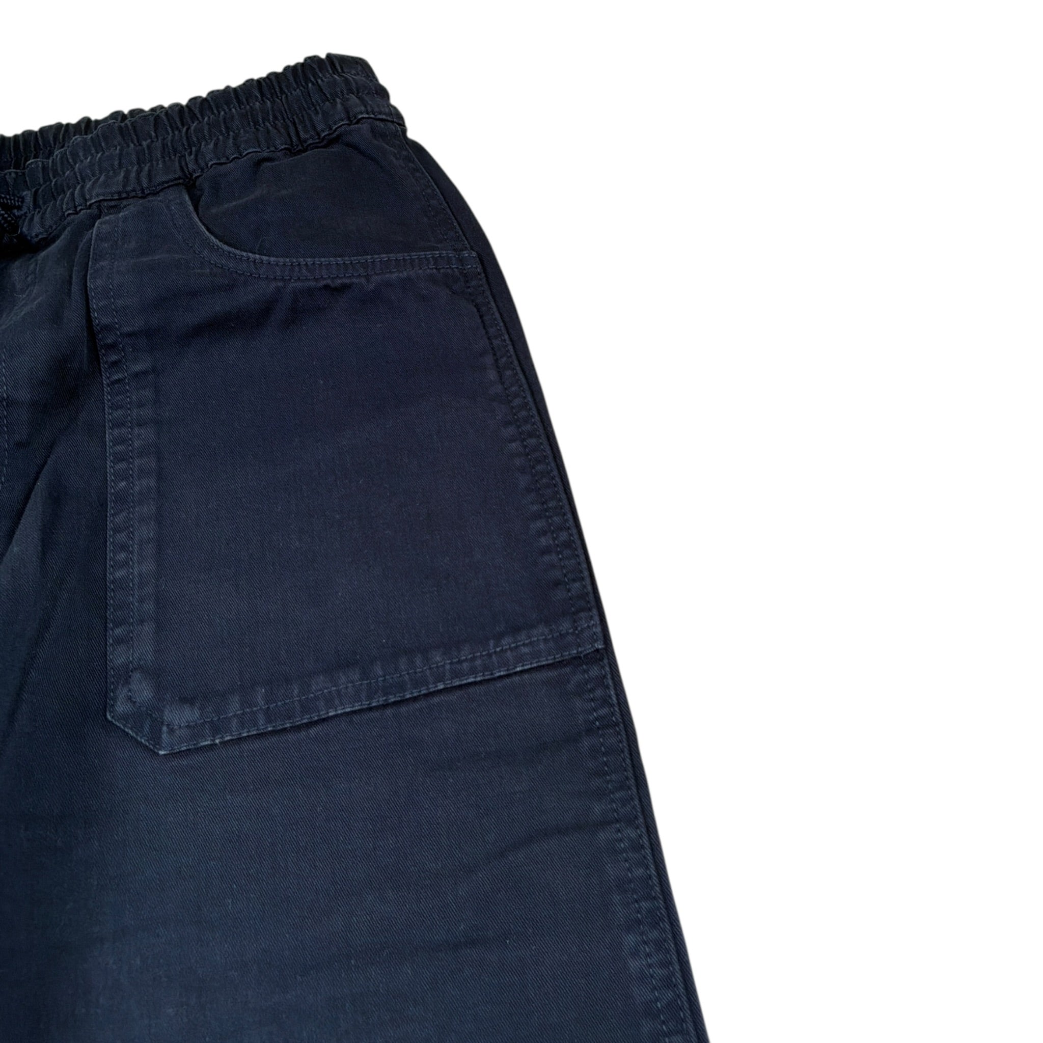 Kenzo Pantalone tinta unita con Elastico In Vita Blu per Bambino K60731 BLU KENZO 