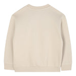 Kenzo Felpa Girocollo tinta unita con Stampa Beige per Neonato K61432N BEIGE KENZO 