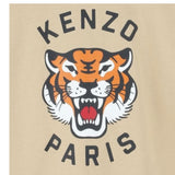 Kenzo T-Shirt tinta unita con Stampa Beige per Neonato K61505 BEIGE KENZO 