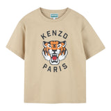 Kenzo T-Shirt tinta unita con Stampa Beige per Neonato K61505 BEIGE KENZO 