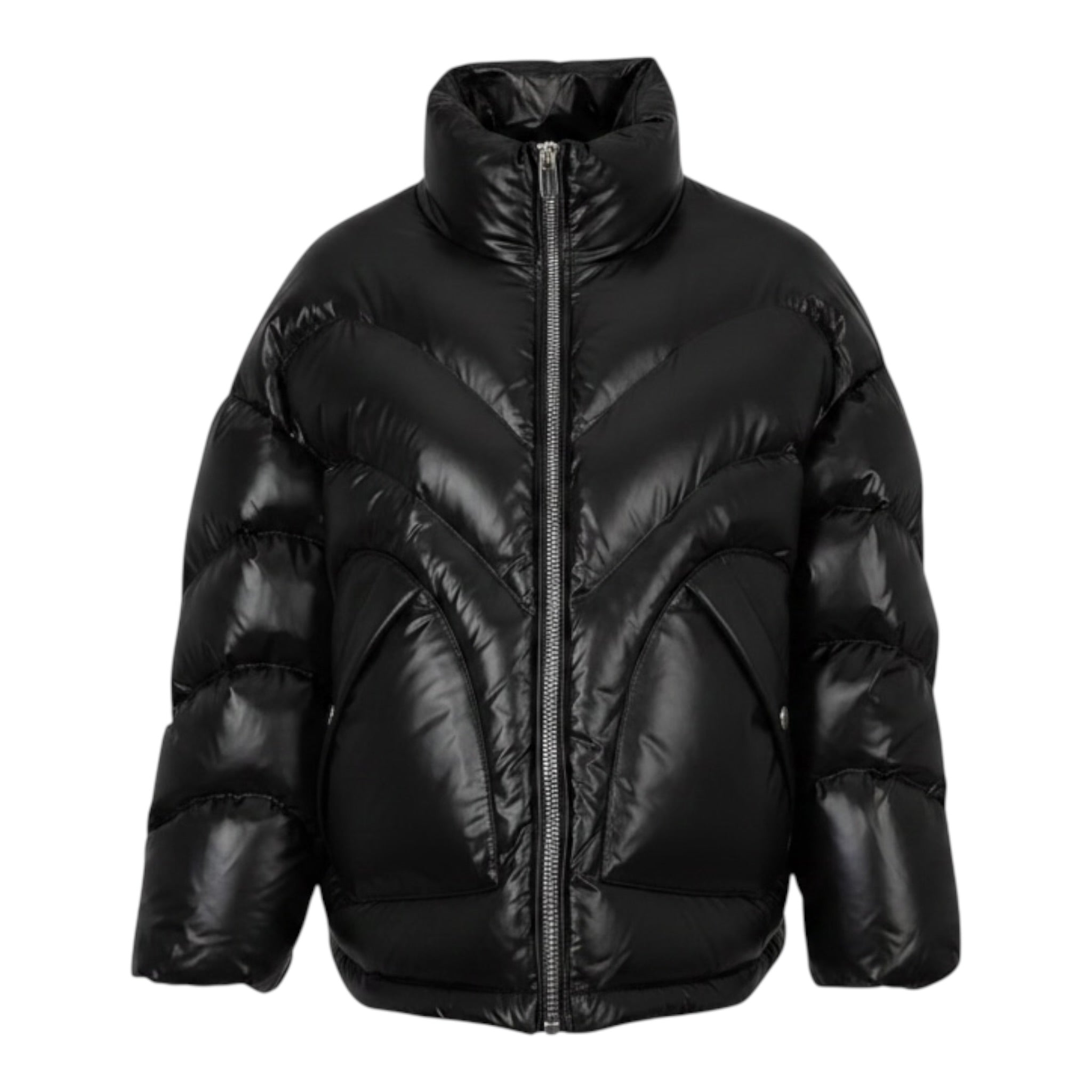 Khrisjoy Giubbino tinta unita con Zip Nero per Bambina KV2A07 NERO KHRISJOY 