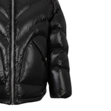 Khrisjoy Giubbino tinta unita con Zip Nero per Bambina KV2A07 NERO KHRISJOY 