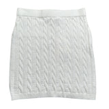 Kocca Gonna tinta unita In Maglia Bianco per Bambina A25JGO7638ABUN0000 BIANCO Kocca 
