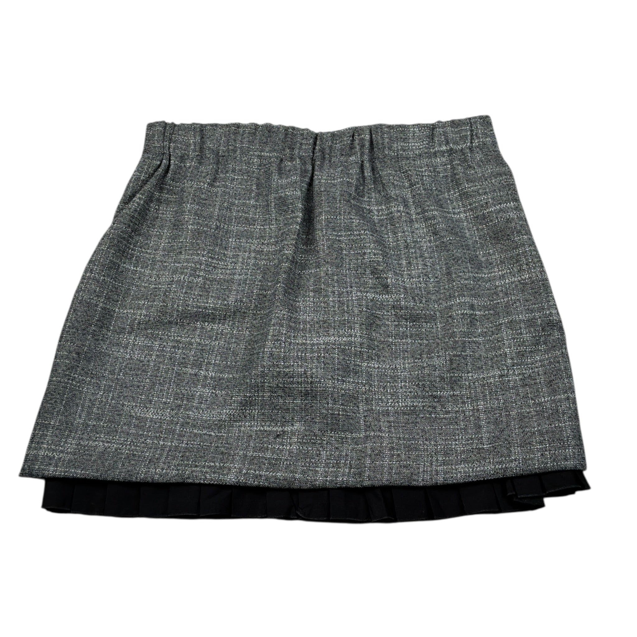 Kocca Gonna tinta unita con Zip Grigio per Bambina YOLE GRIGIO Kocca 