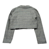 Kocca Giacca Stampa Fantasia Modello Crop Grigio per Bambina ZELEN GRIGIO Kocca 