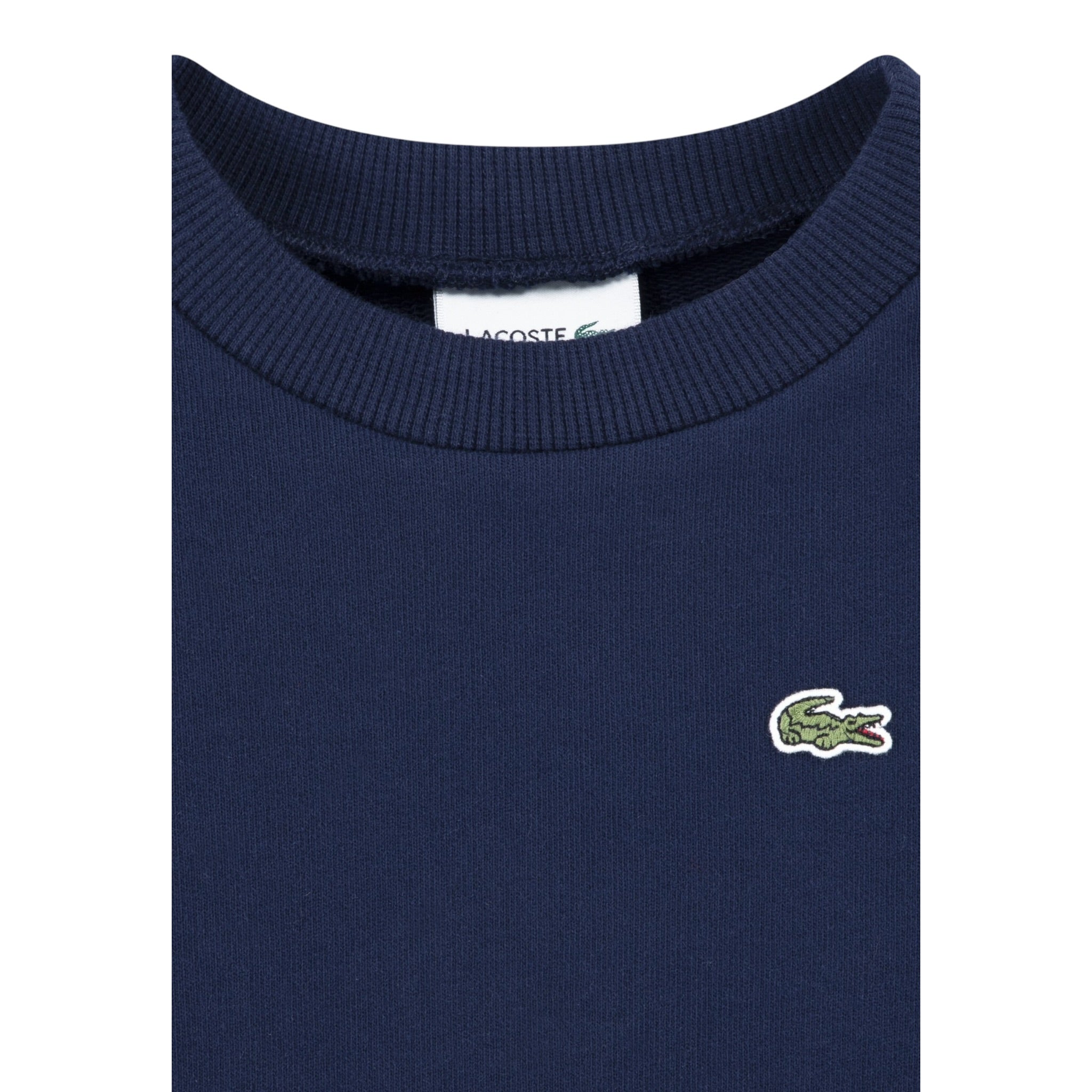 Lacoste Abito Manica Lunga tinta unita Blu per Bambina 347065 BLU LACOSTE 